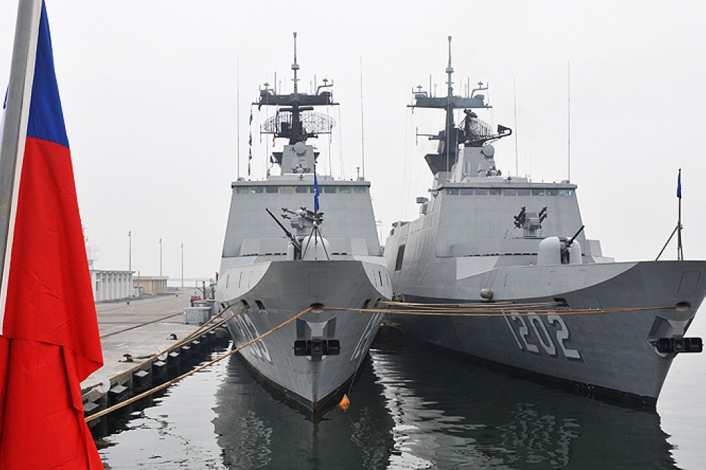 Taiwan has asked Switzerland to return US$340 million in alleged ill-gotten funds linked to a 20-year-old deal to buy French frigates. Photo: AFP