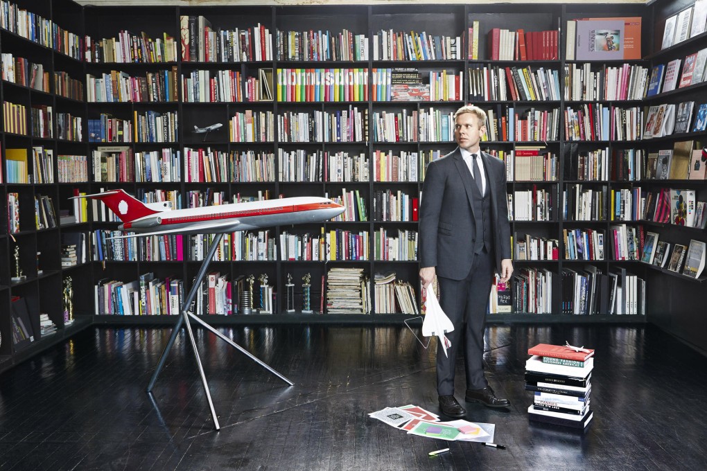 Christiansen and part of his hoard of memorabilia, which includes everything from books to furniture. Photo: Richard Christiansen