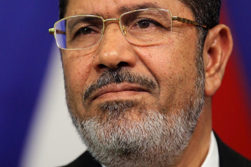 Former Egyptian president, Mohammed Mursi. Photo: EPA