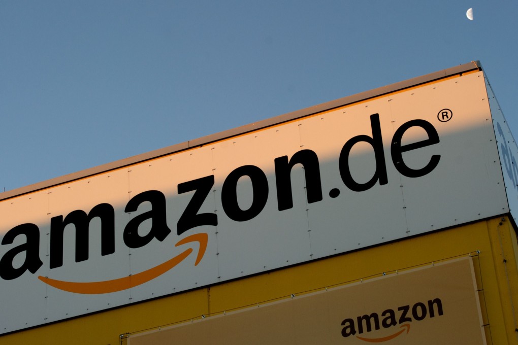 The logistics center of internet retail giant Amazon in Leipzig, eastern Germany, is seen on November 25, 2013. Photo: AFP