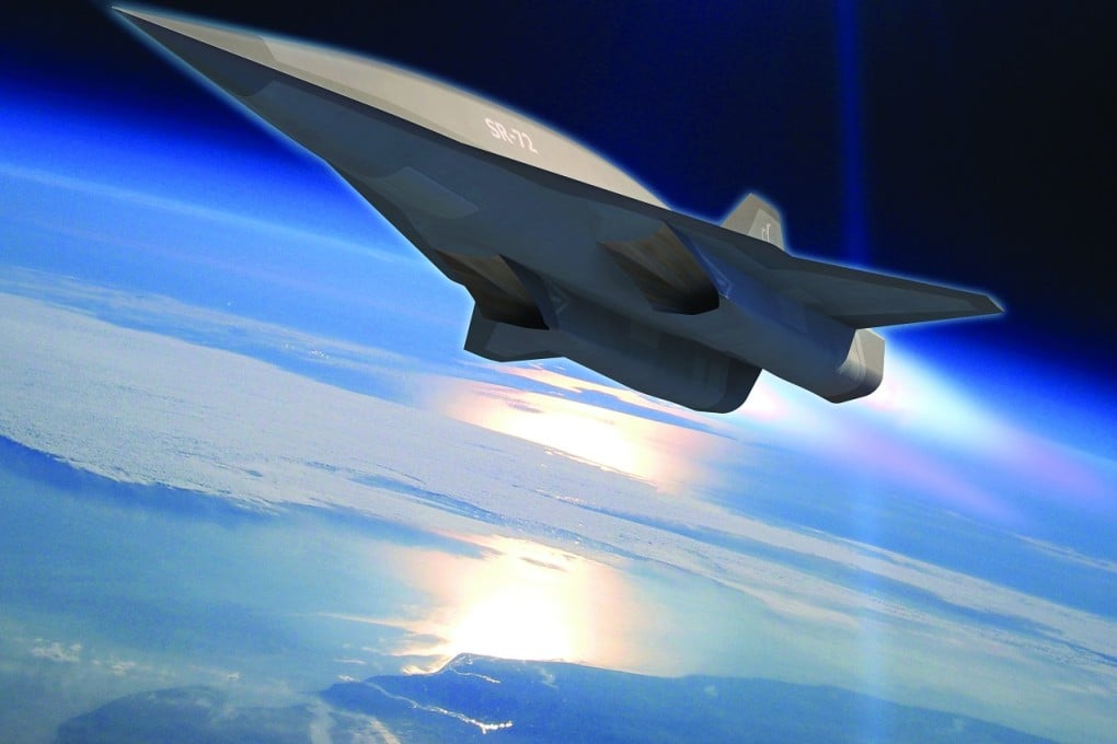 Artist's impression of Lockheed Martin‚Äôs new prototype hypersonic SR-72 jet. Photo: Handout