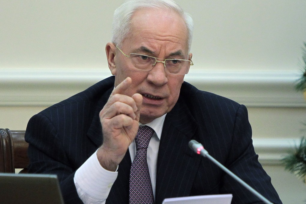 Ukrainian Prime Minister Mykola Azarov. Photo: AP