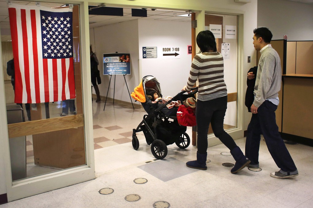 The majority of Asian-Americans are immigrants from countries where US or international brands denote status or quality. Photo: AFP