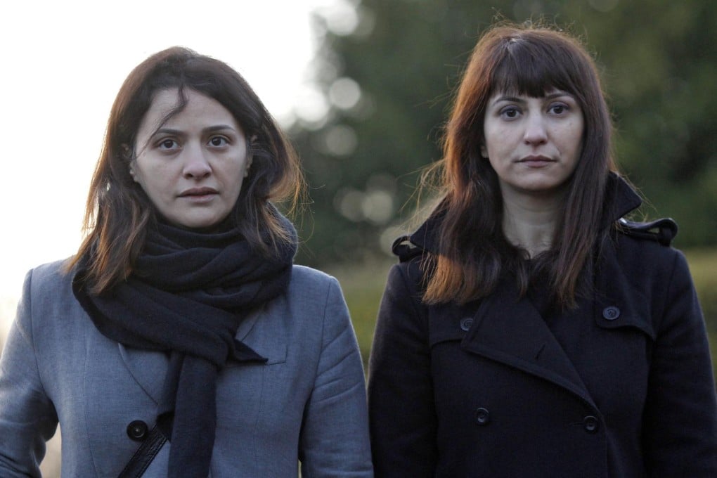 Italian sisters Elisabetta (left) and Francesca Grillo. Photo: EPA
