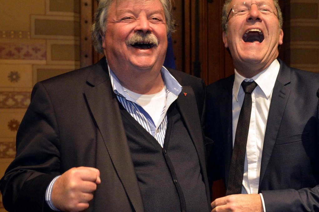 Laughter can be good for you, especially at Christmas. Photo: AFP