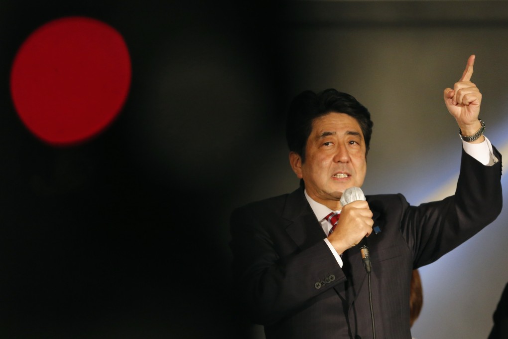 Japan's Prime Minister Shinzo Abe. Photo: Reuters