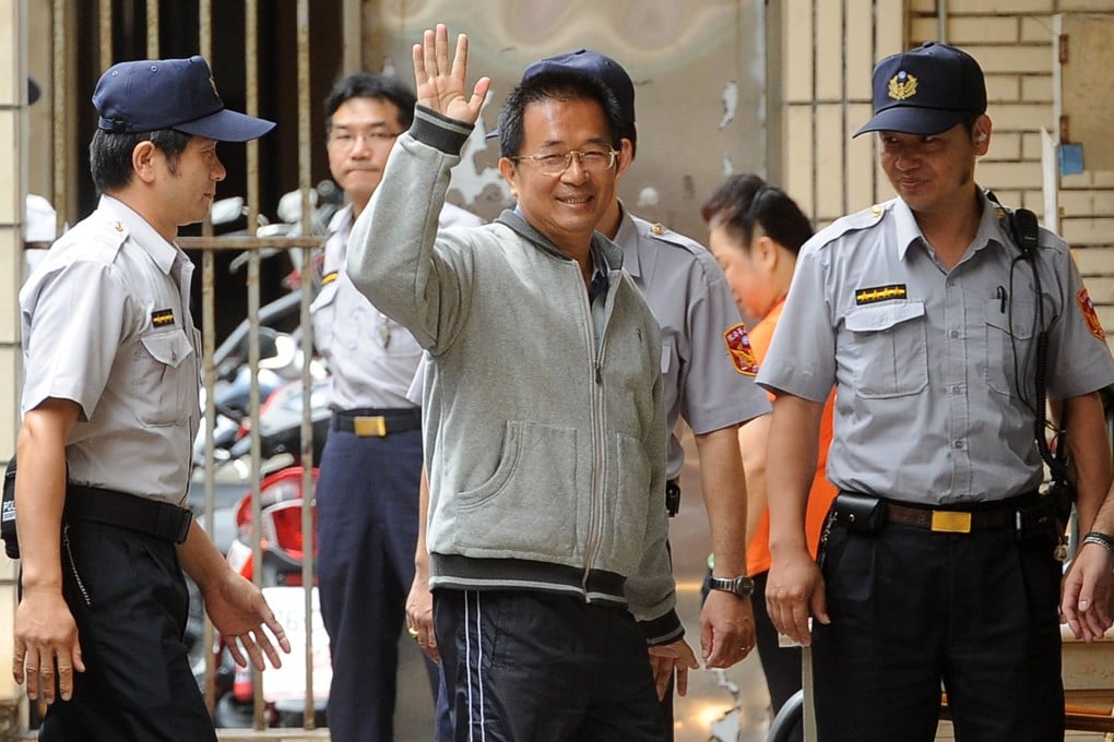 Former Taiwan president Chen Shui-bian in a 2011 file photo. Photo: AFP