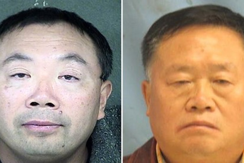 Zhang Weiqiang and Yan Wengui. Photo: Reuters