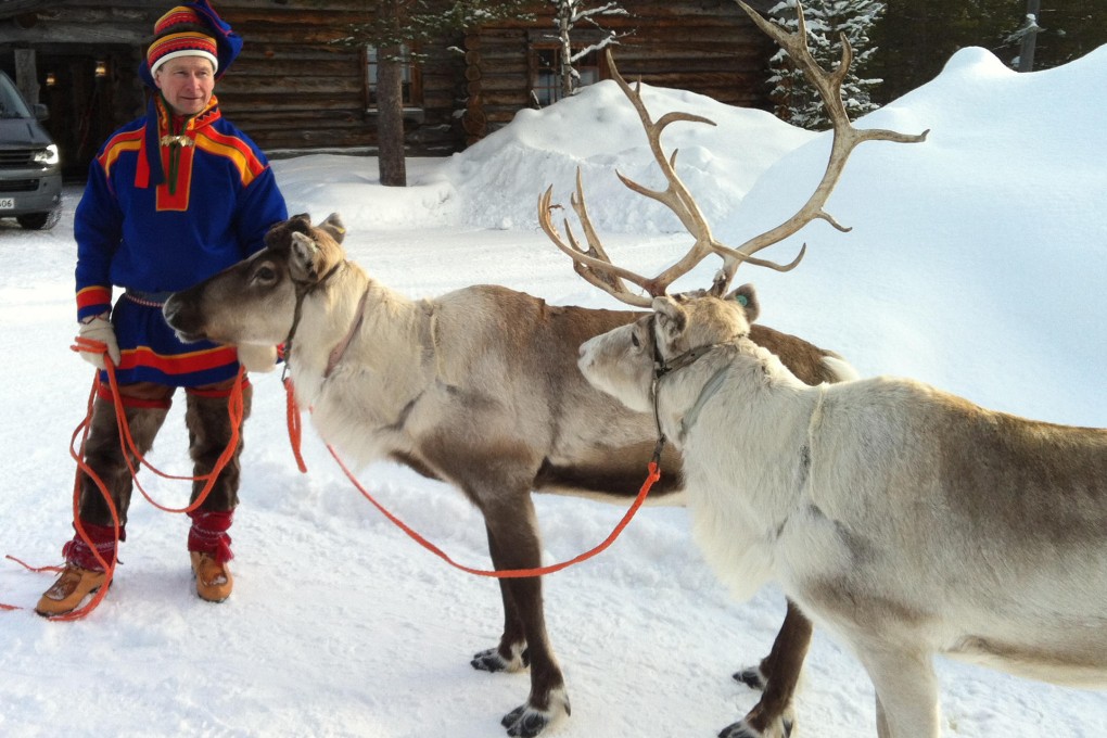 Sami herdsman provided the reindeer that showed the seasonal changes. Photo: AP