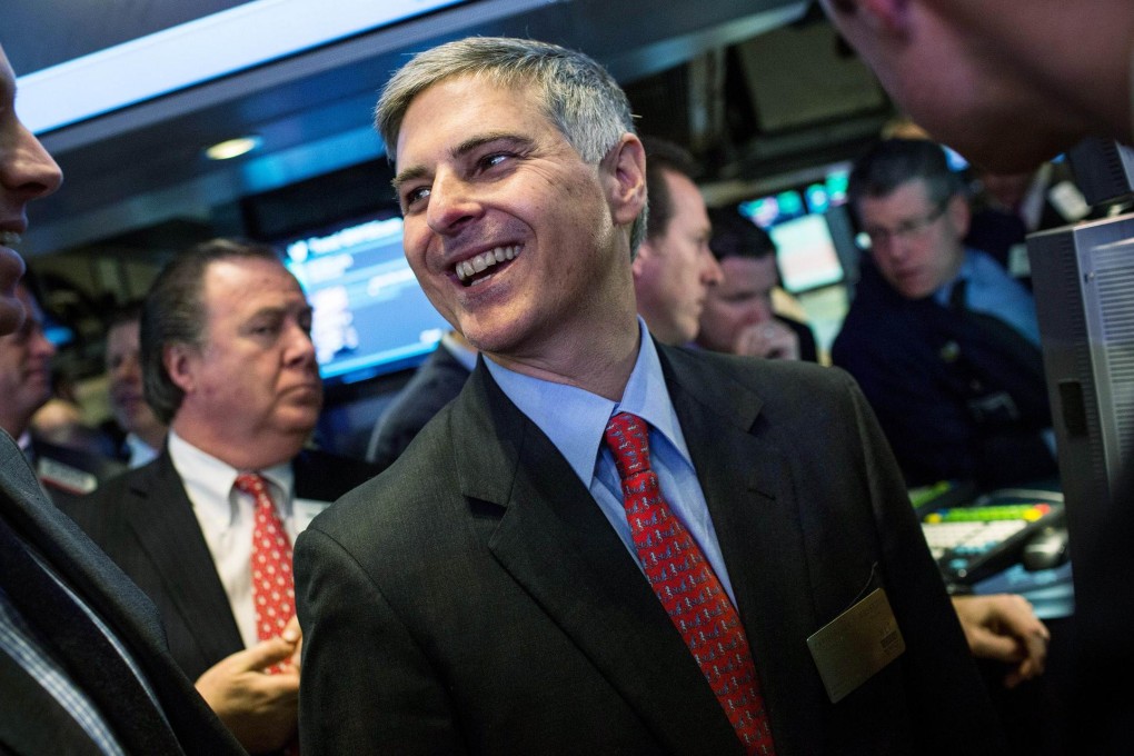 Hilton Worldwide chief executive Christopher Nassetta was celebrating his company's IPO in New York earlier this month. Photo: AFP