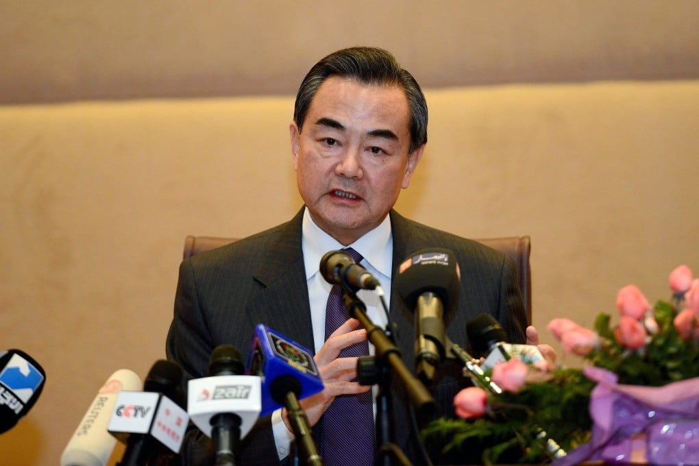 China's Foreign Minister Wang Yi. Photo: EPA