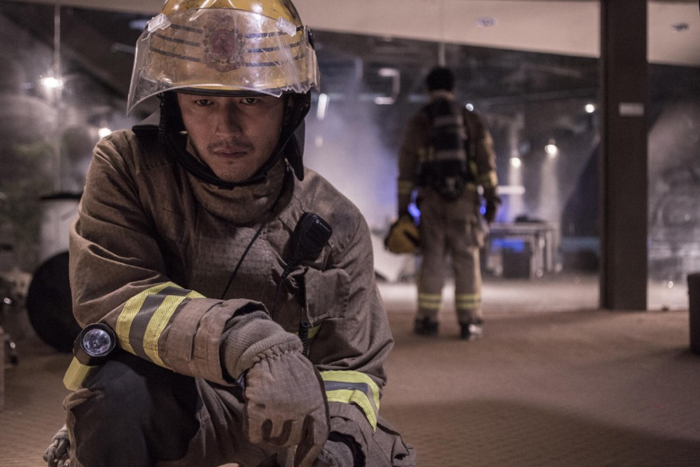 Nicholas Tse plays firefighter Sam in As the Lights Go Out.