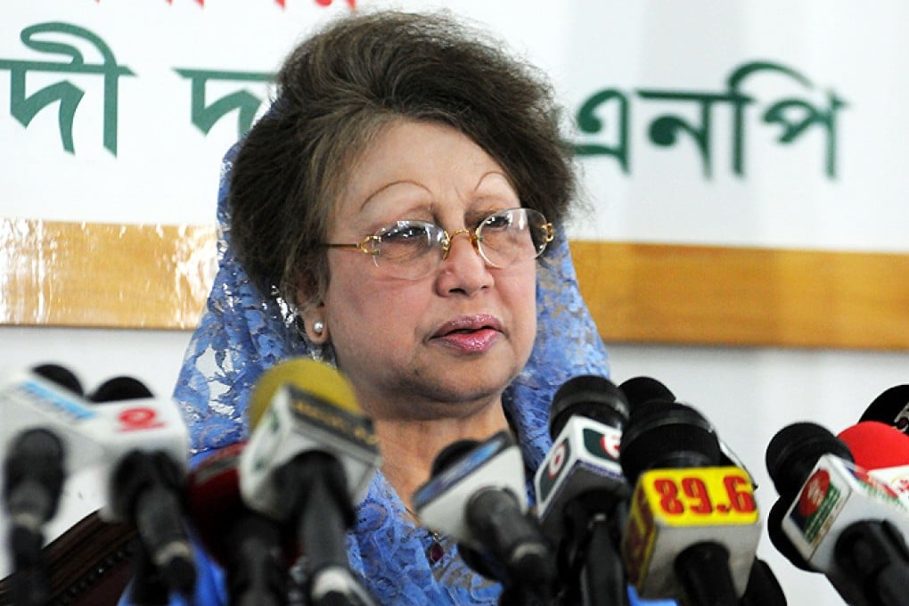 Bangladesh Nationalist Party leader Khaleda Zia. Photo: Xinhua
