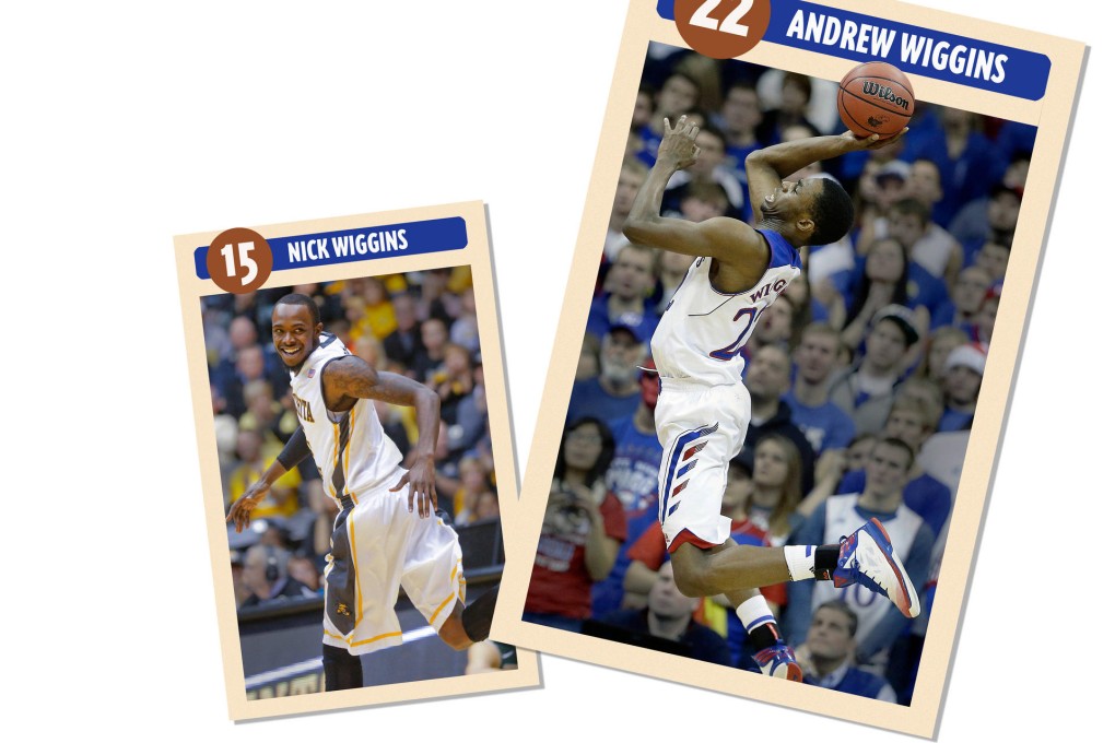 The Wiggins brothers have basketball in their blood. Photos: AP