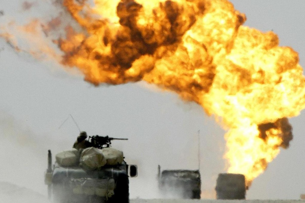 The war in Iraq could be identified as one of the conflicts created by the increasing demand for diminishing cheap oil. Photo: AFP
