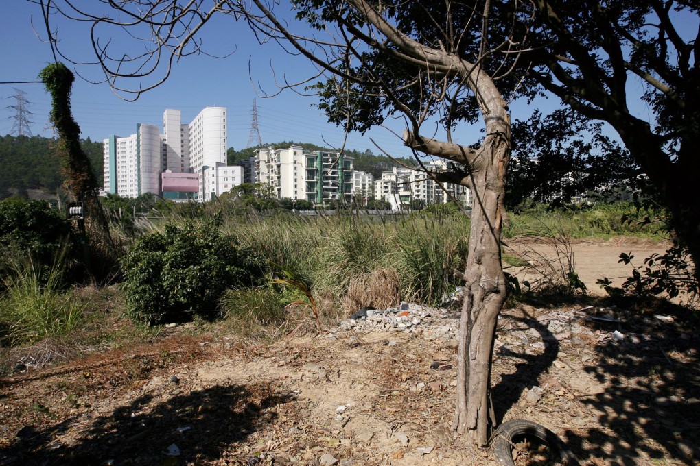 The site of the Liantang-Heung Yuen Wai Border Control Point