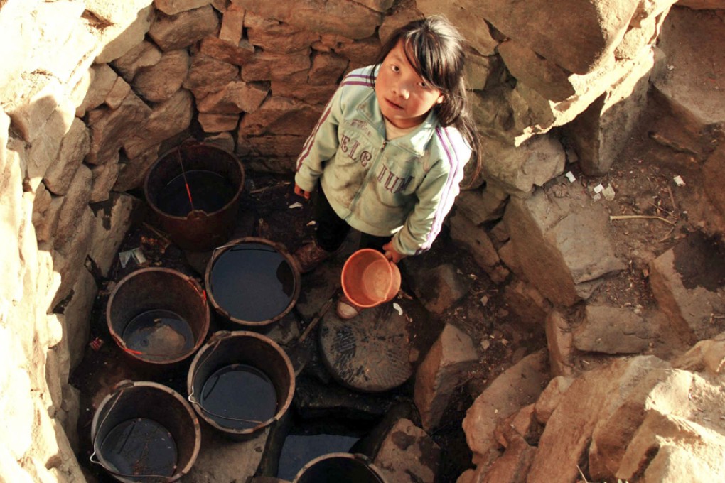 Close to 300 million people living in rural areas lack access to safe drinking water. Photo: Reuters