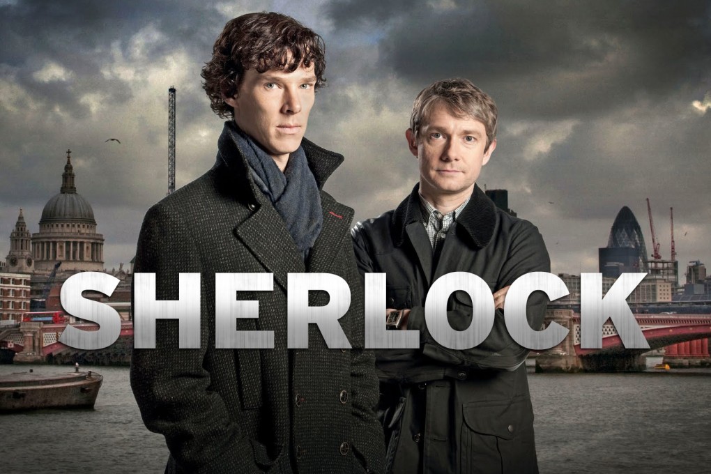 The two stars of BBC's 'Sherlock' - Benedict Cumberbatch (left) as Sherlock Holmes and Martin Freeman (right) as Dr John Watson. Photo: BBC