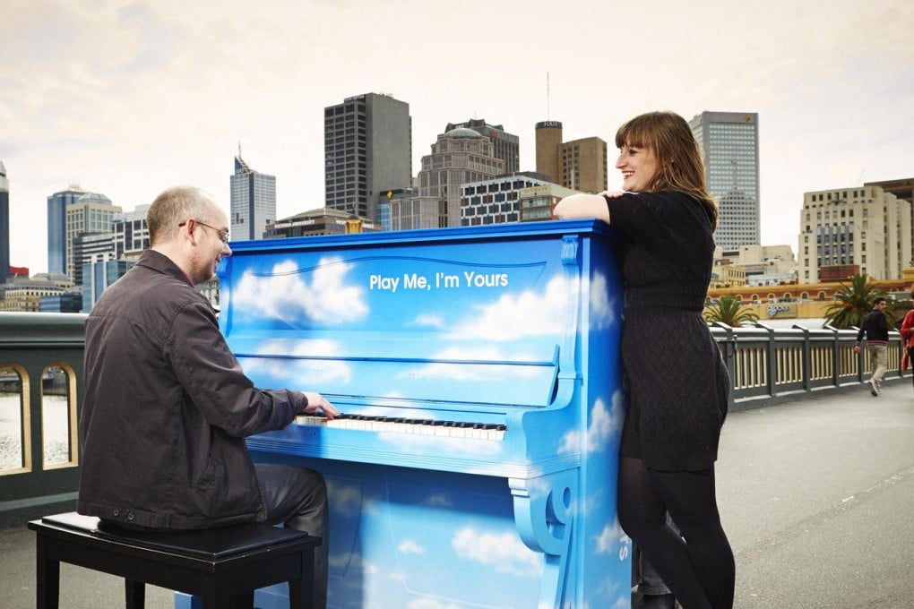 "Play Me, I'm Yours" brings musical spontaneity to Melbourne's streets.