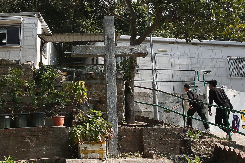 Christian Zheng Sheng College in Chi Ma Wan has been trying to secure the vacant Mui Wo site for four years. Photo: Jonathan Wong