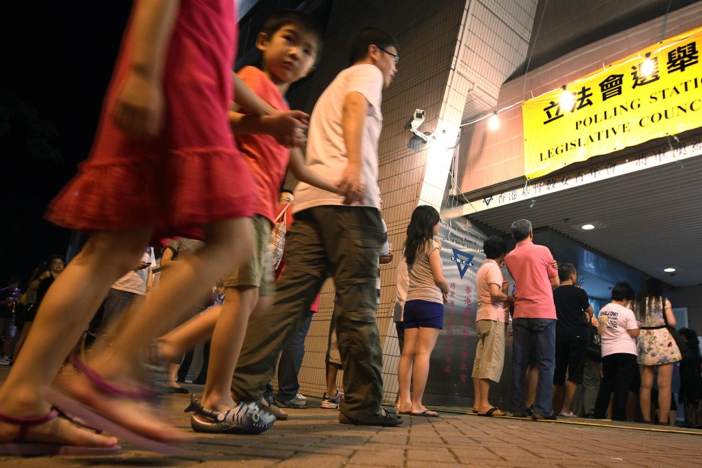 Heated debate on voting age in Hong Kong. Photo: Felix Wong