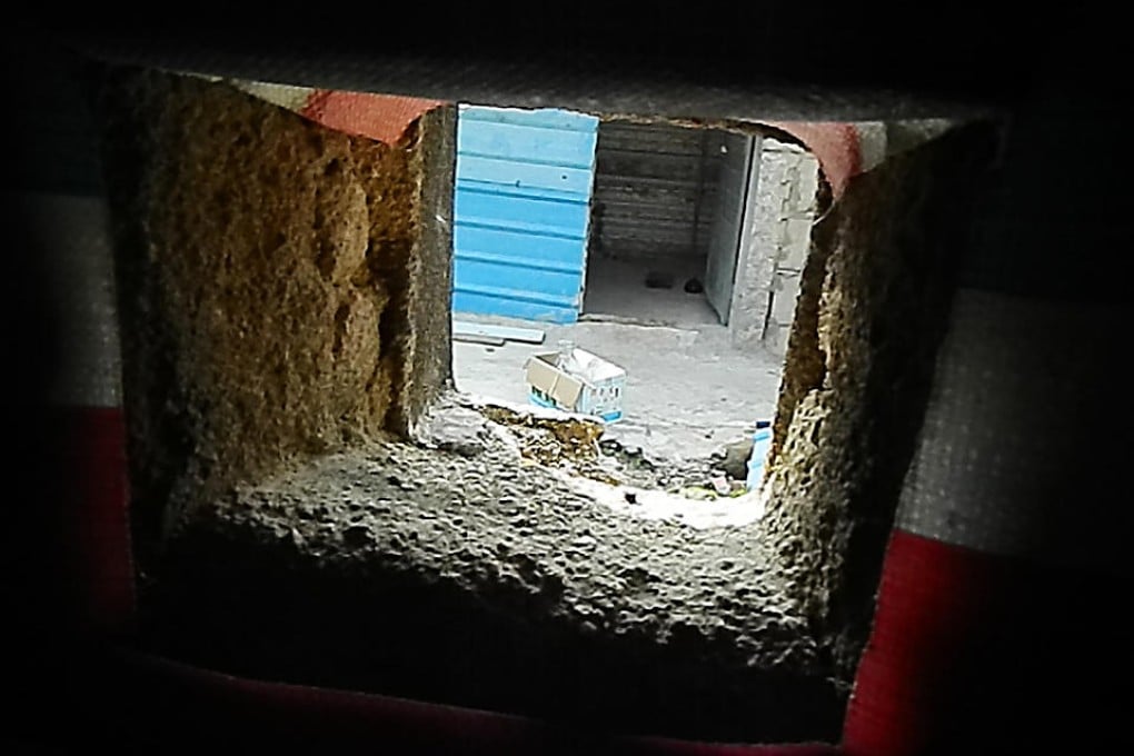 A drug service chute inside a Boshe house. Photo: Dickson Lee