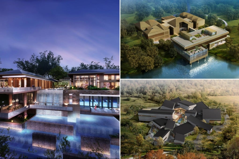 VIP villas on the site reflect the styles of various parts of China, ranging from Inner Mongolia to the tropical south. Photos: SMP