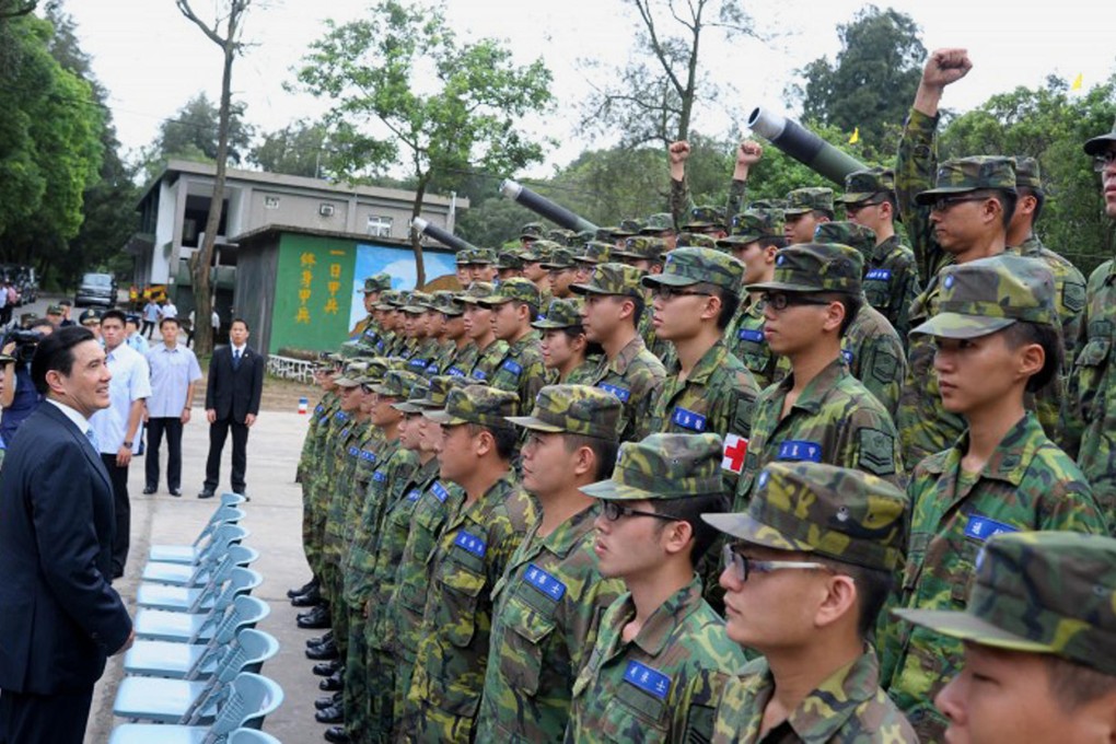 Recruitment problems now in Taiwan. Photo: AFP
