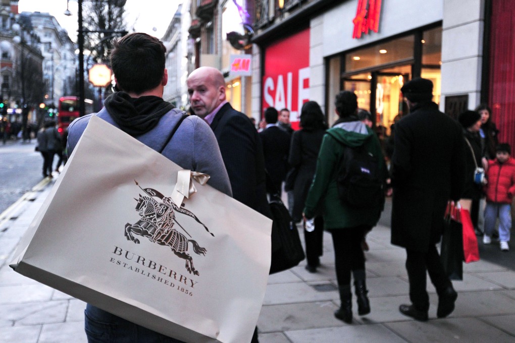 Consumers have accounted for most of the recent growth in the British economy. Photo: AFP