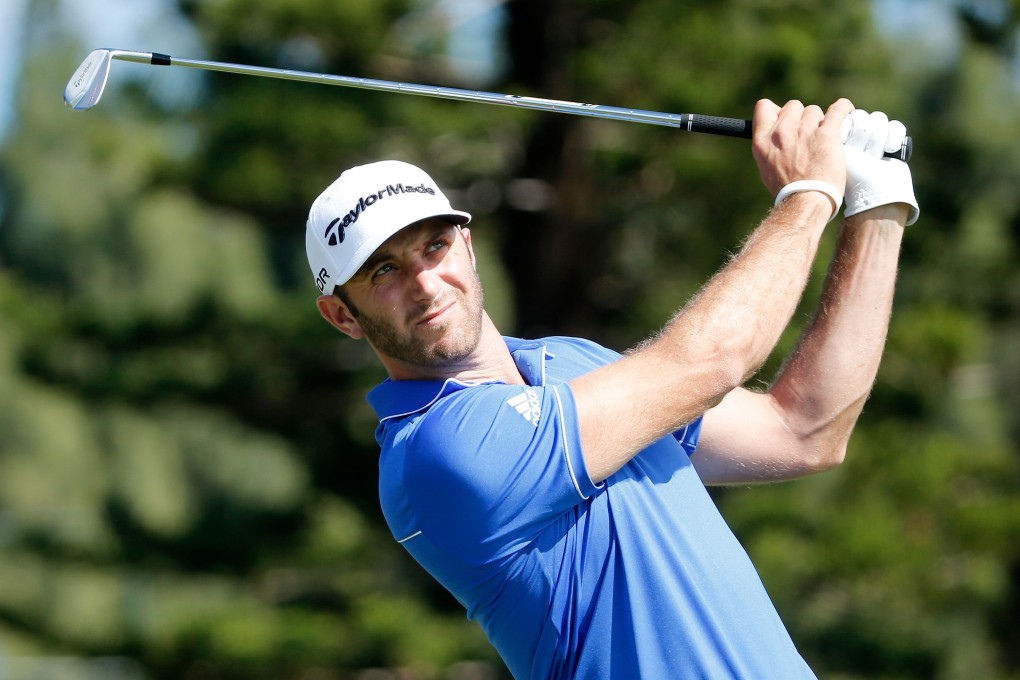 American Dustin Johnson is well placed to retain his title in Hawaii. Photo: AFP