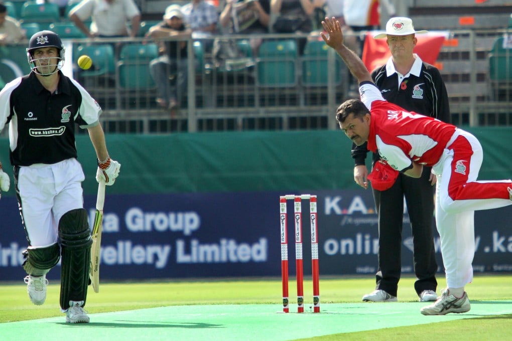 Munir Dar's bowling action has been labelled illegal by the International Cricket Council. Photo: Dickson Lee