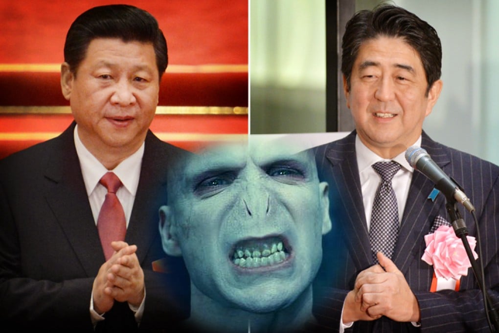 Both China and Japan have called each other "Lord Voldemort." Photo: SCMP