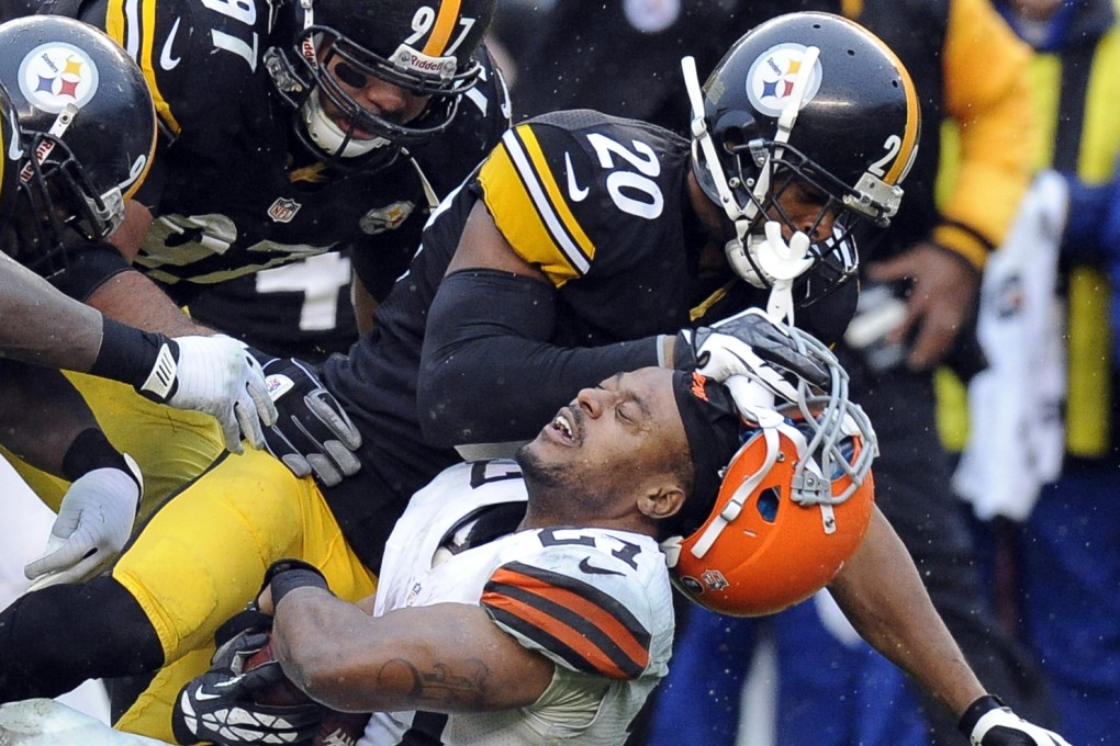 academic research shows the repeated hits to the head endured by players can lead to chronic traumatic encephalopathy, which can lead to aggression and dementia.

Academic research has prompted the NFL to make changes in play, including banning the most dangerous helmet-to-helmet hits. Photo: AP