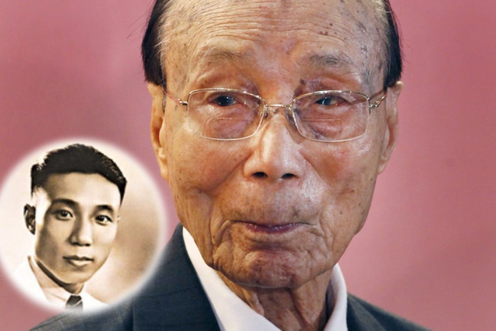 The late media tycoon Sir Run Run Shaw, pictured recently and in his younger days (inset), led a life of 'extraordinary dedication'. Photos: Reuters and SCMP Pictures