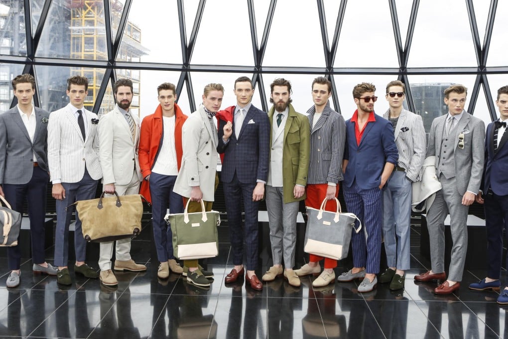Looks from Hardy Amies spring-summer 2014 line. Photo: Heathcliff O'Malley