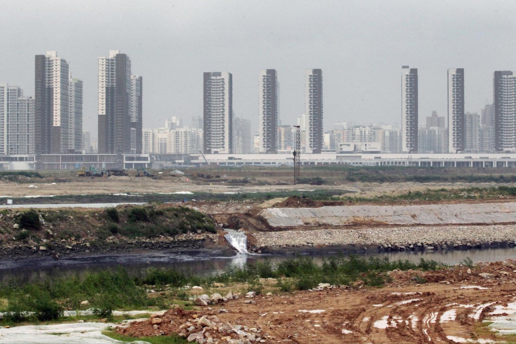 Land prices on the mainland soared 35 per cent and home prices in major cities surged more than 20 per cent last year despite measures to cool the market. Photo: Edward Wong