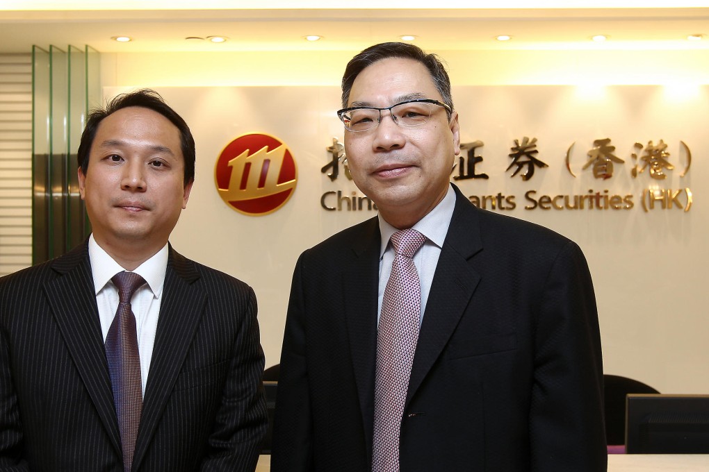 Wilson Wan (right) and Sam Lee aim to make a difference and change the game in the city's investment banking sector. Photo: Jonathan Wong