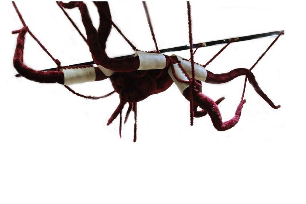 A Gudrun Kampl installation in the Joyce Gallery at Pacific Place. Photo: Edward Wong