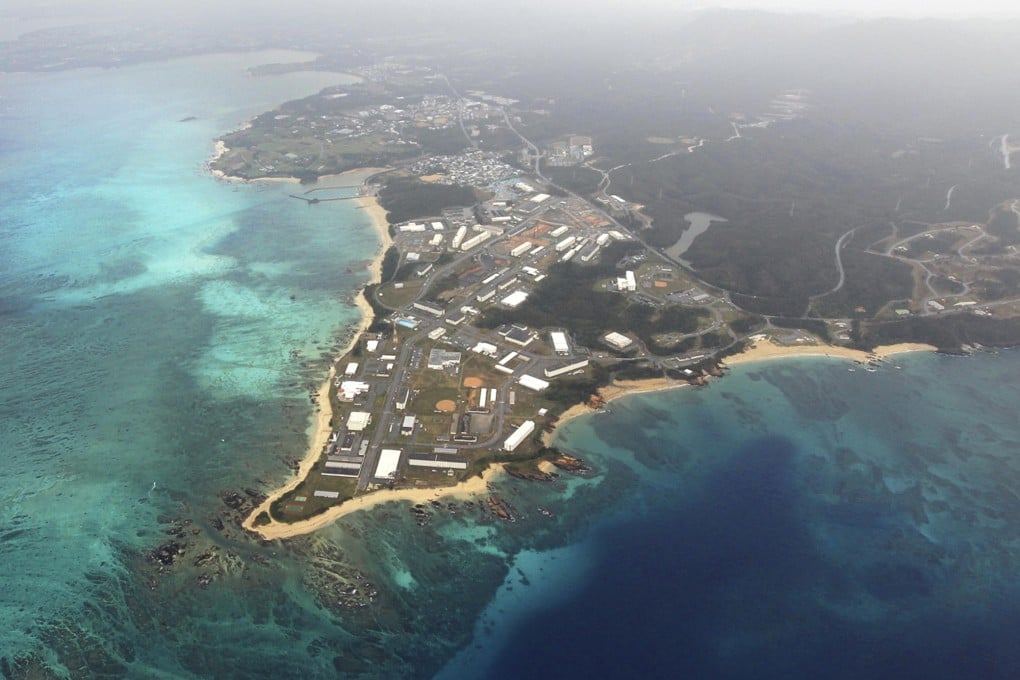 An aerial photo of the U.S. Marine Corps' Futenma Air Station in Ginowan, Okinawa, Japan. Photo: The Washington Post
