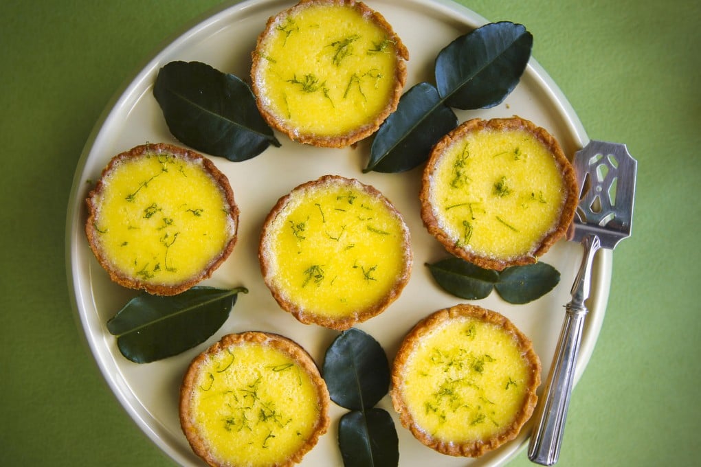 Lemon-lime tartlets