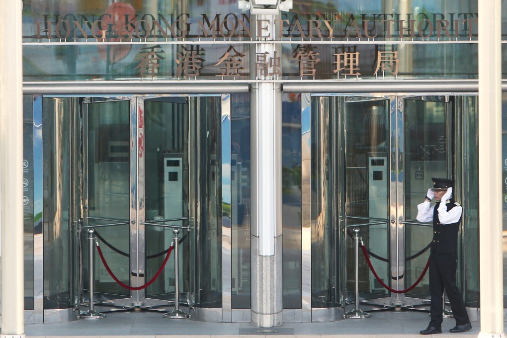 The Hong Kong Monetary Authority would be one of three regulators empowered to transfer ownership of a troubled financial firm without having to first get the consent of the existing shareholders or creditors. Photo: Sam Tsang