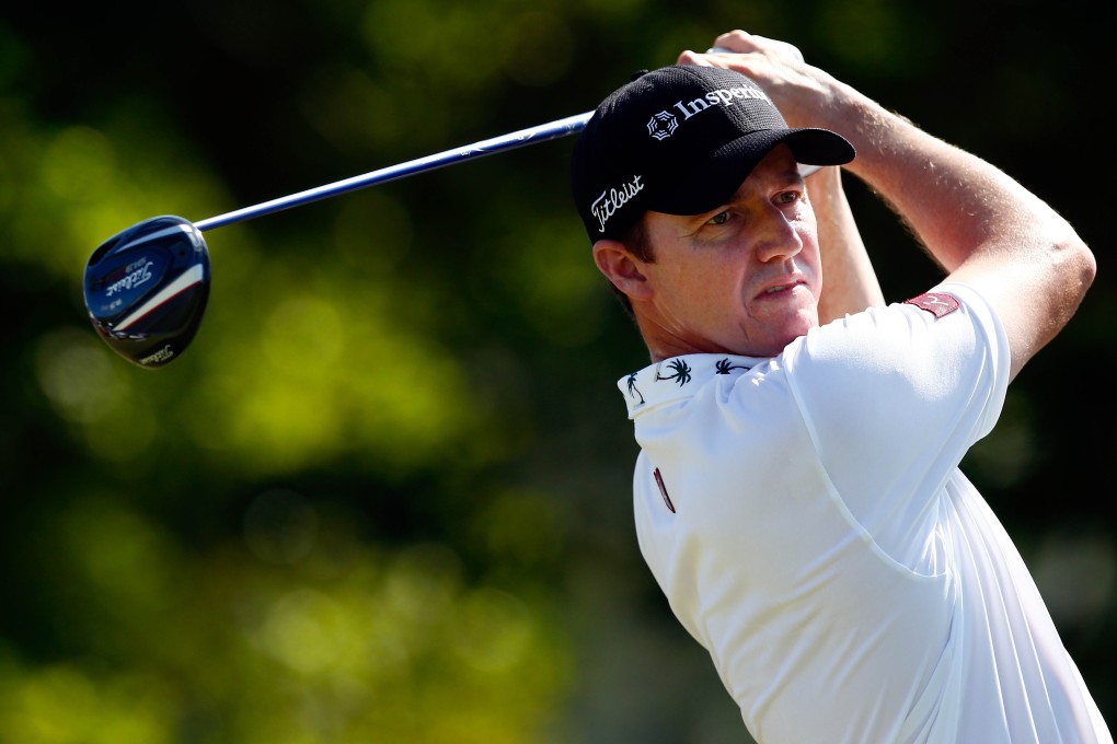 Jimmy Walker on his way to victory in the Sony Open. Photo: AFP