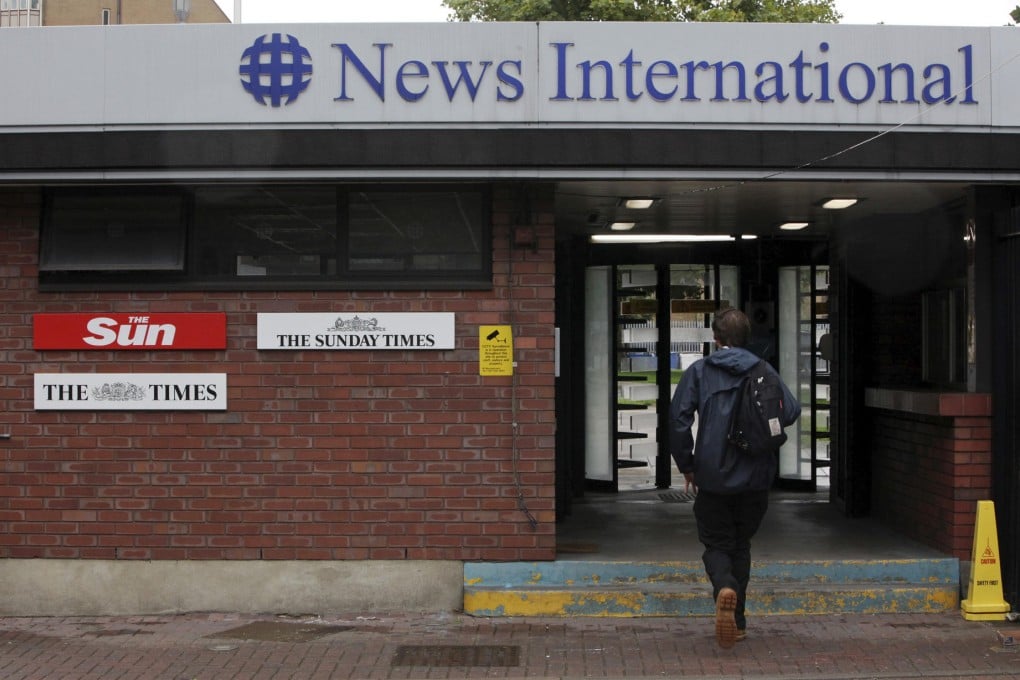 The former News International headquarters. Photo: Bloomberg