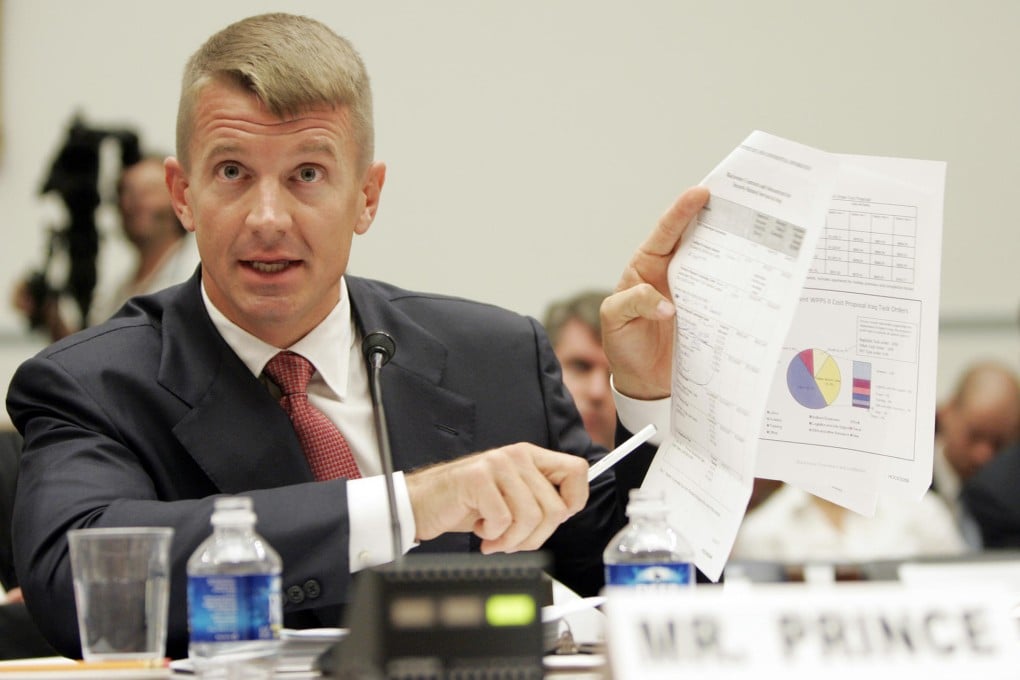 Erik Prince made his name as founder of Blackwater. Photo: AP