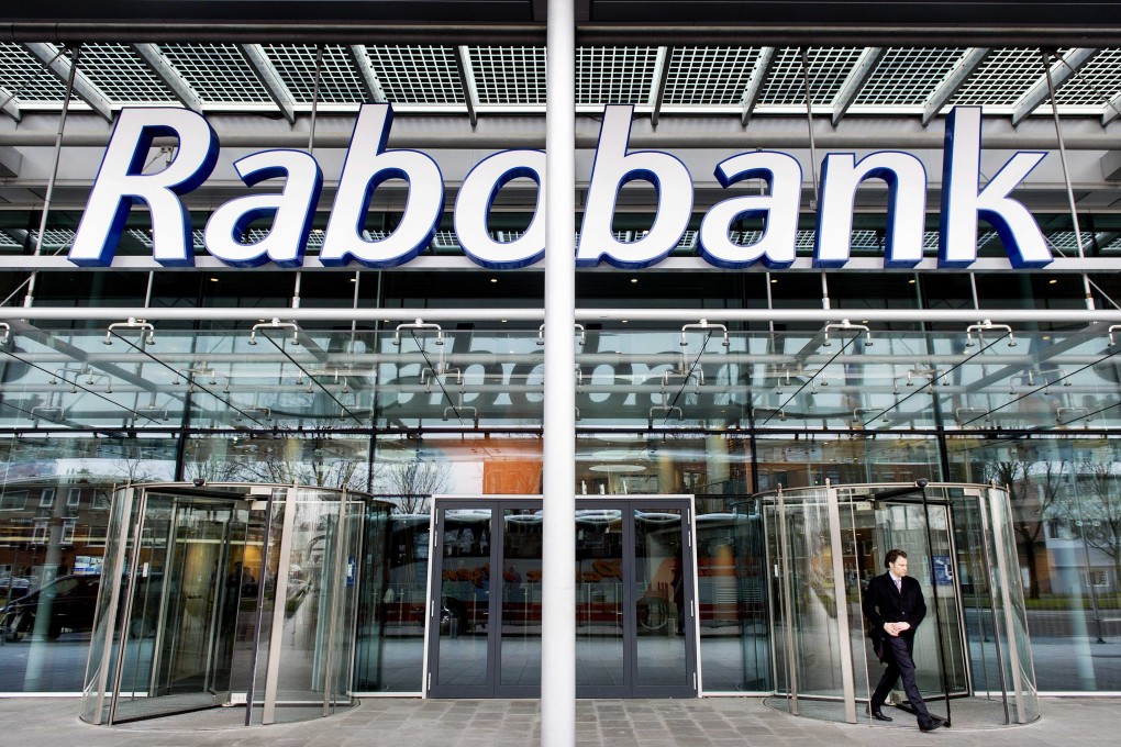 In October, Rabobank paid US$1 billion to resolve US and European probes into rate-rigging allegations. Photo: EPA