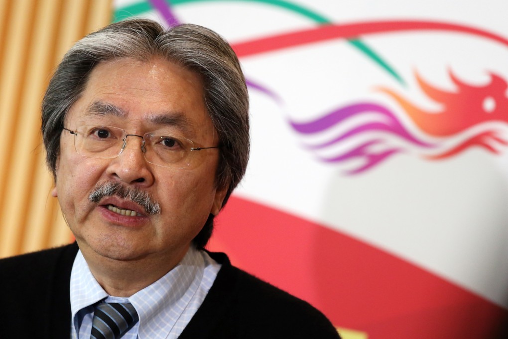 Financial Secretary John Tsang Chun-wah.