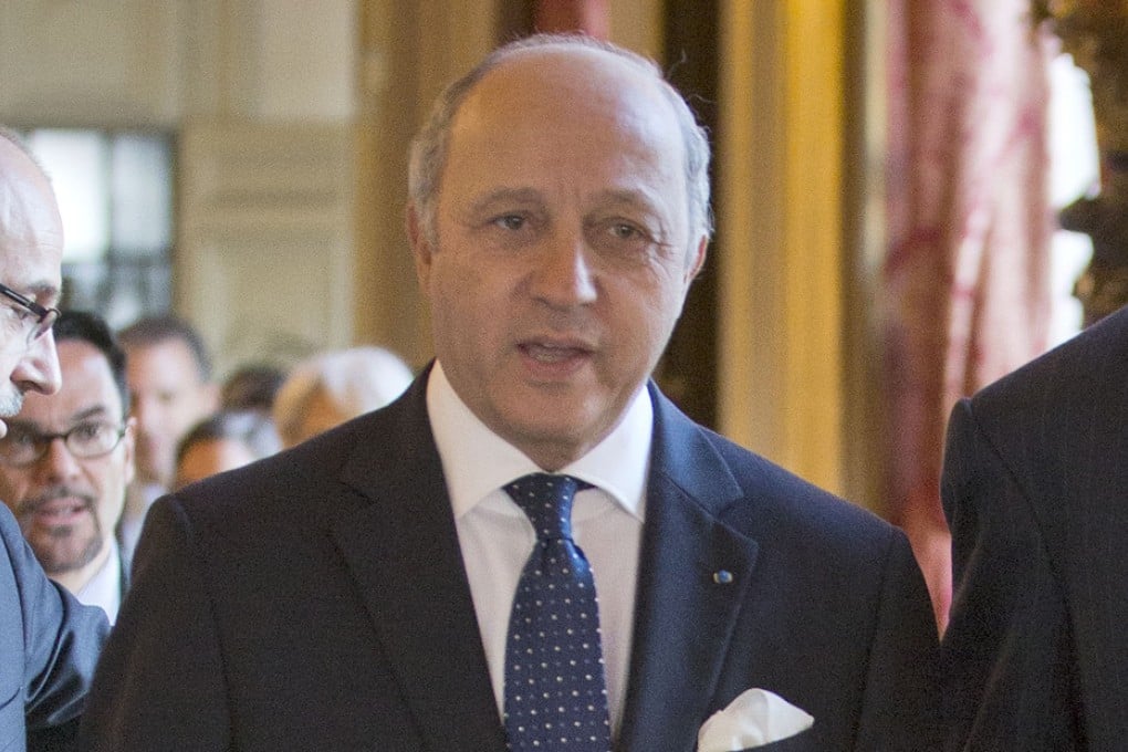 French Foreign Minister Laurent Fabius