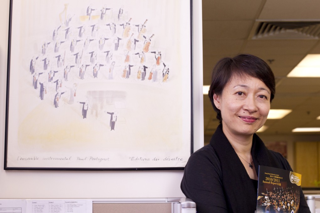 Hong Kong Sinfonietta chief executive Margaret Yang. Photo: Berton Chang
