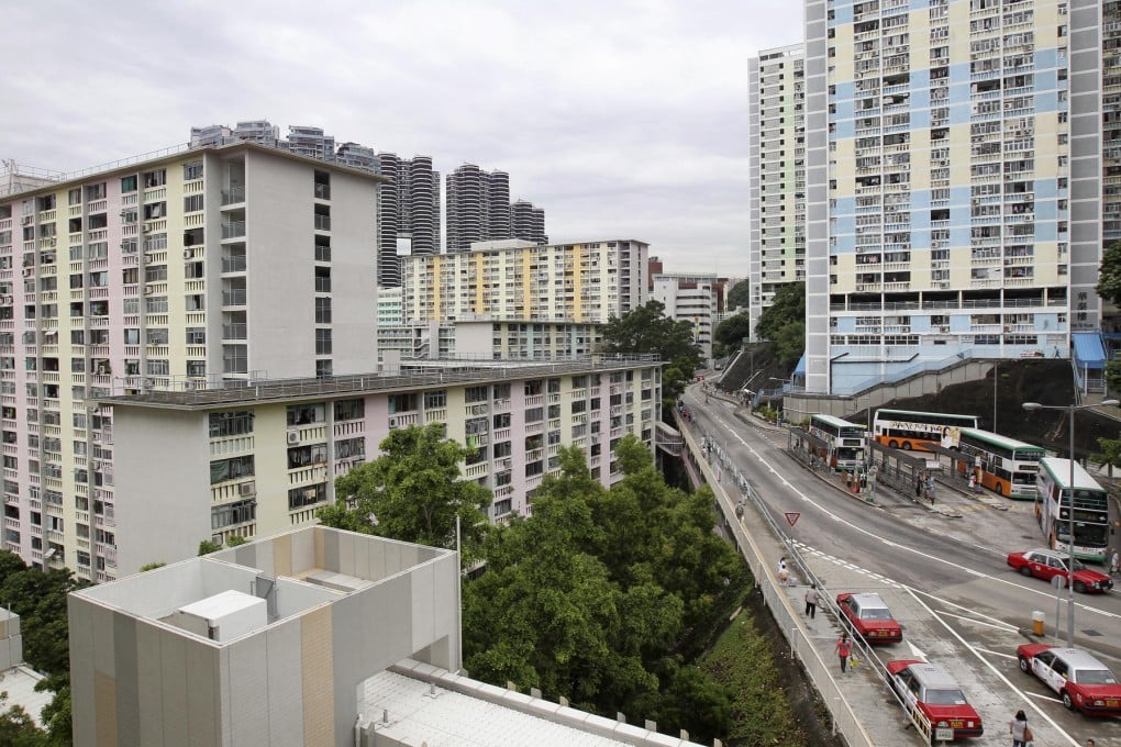 Some of the public rental units in the 47-year-old Wah Fu Estate feature sea views. Photo: Dickson Lee