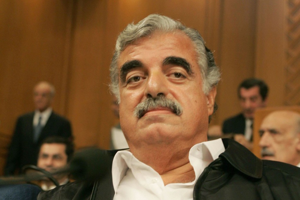 Lebanese former premier Rafiq Hariri
